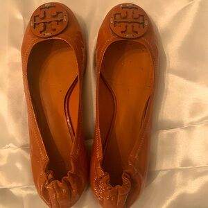 Tory Burch Reva Patent Ballet Flats